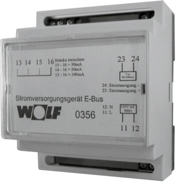 Wolf Konstantstromversorger eBus Stromeinspeisung 30/50/100mA