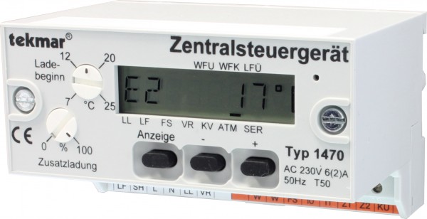 Tekmar Aufladeregler 1470 mit Sockel