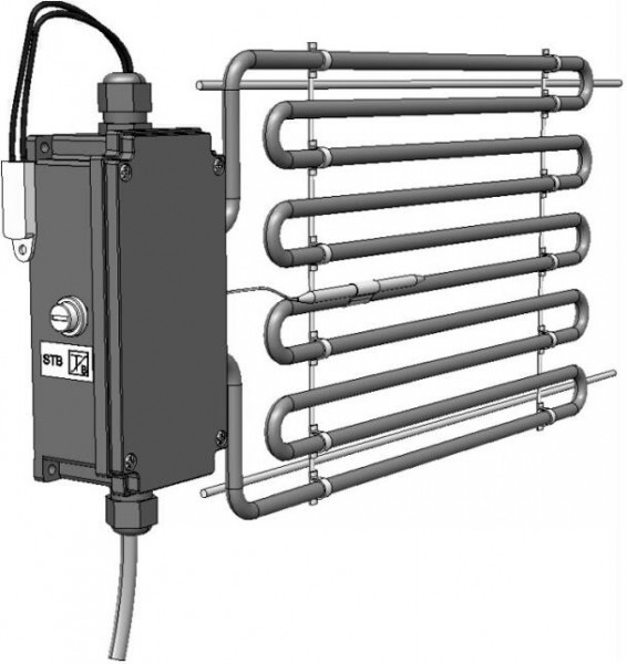 Wolf Elektro Vorheizregister CRL iD/iH/A, 8000 W, 3x 400 V