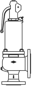 Wolf Sicherheitsventil 6bar DN 40/65