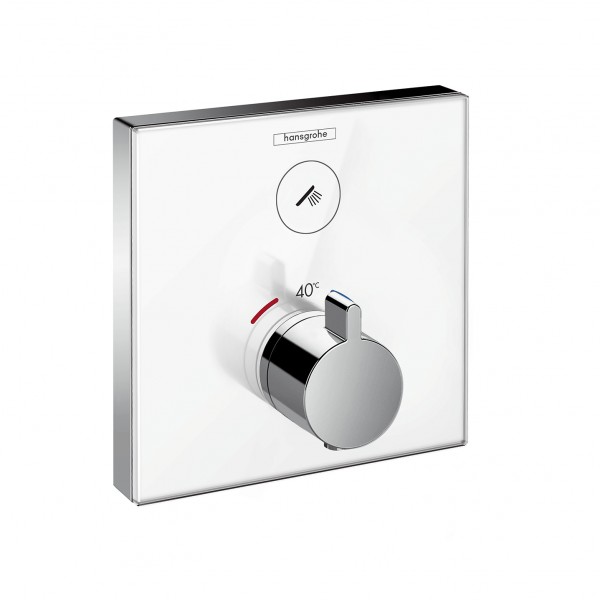 hansgrohe Thermostat Unterputz ShowerSelect Glas 1