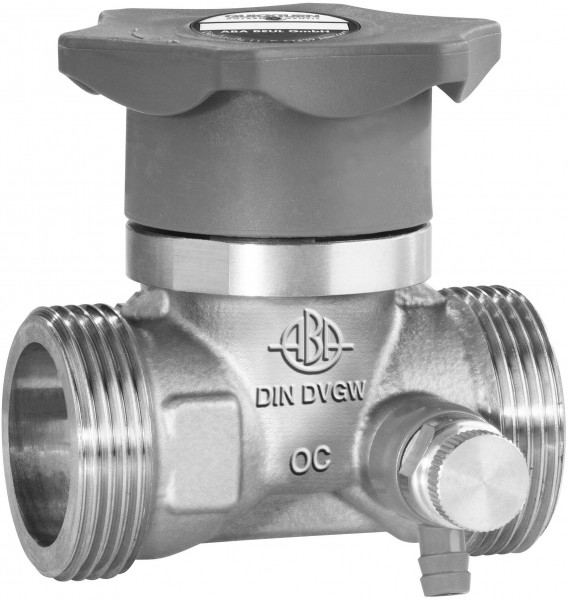 ABA Kolbenventil QUICKTURN ES, AG, DN 25 1 1/4"