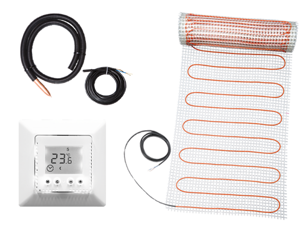 Technotherm WFK 6.0 elektrische Fußbodenheizung Heizmatten Set 160W/qm