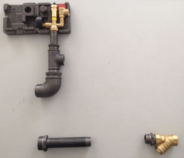 Kesselanschluß-Set 2" mit 2,5 bar Sicherheitsgruppe für ATMOS