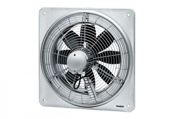 MAICO Axial-Wandventilator DZQ 50/6 B quadrat. Wandplatte, Dre