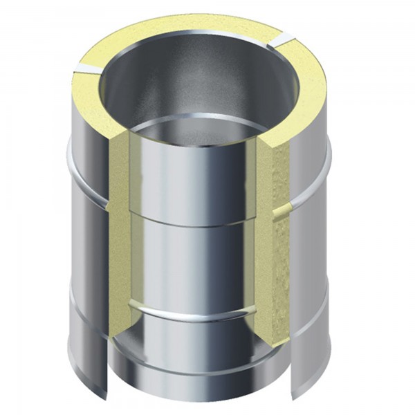 Außenkamin Rohrelement 200/250/0,6mm Länge: 250 mm