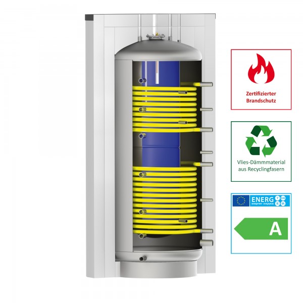 Solarbayer Kombispeicher Kombi-ÖKO-1000-Plus,Tank-in-Tank-System