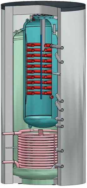 INTERDOMO Tank in Tank Speicher 1000 180 914 Liter