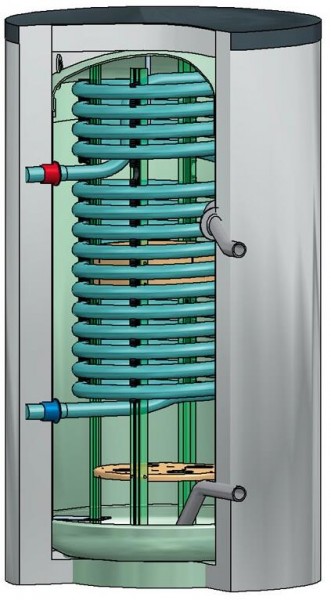 INTERDOMO Frischwassererwärmer 260 260 Liter